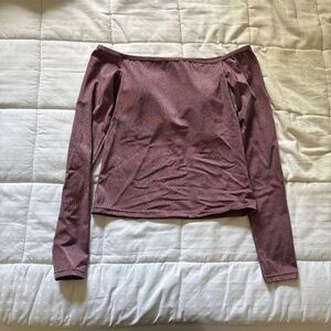 Klassy Network off the shoulder luxe top